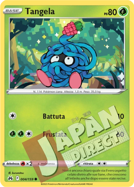 (CRZ 004/159) Tangela  Comune