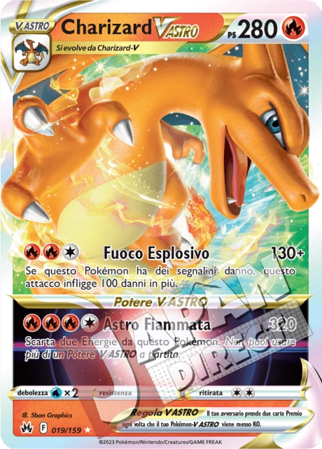 (CRZ 019/159) Charizard V ASTRO  Triple Rare