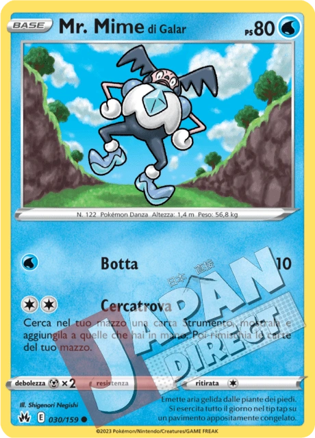 (CRZ 030/159) Mr. Mime di Galar  Comune