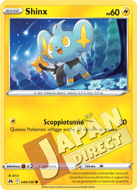 (CRZ 040/159) Shinx  Comune