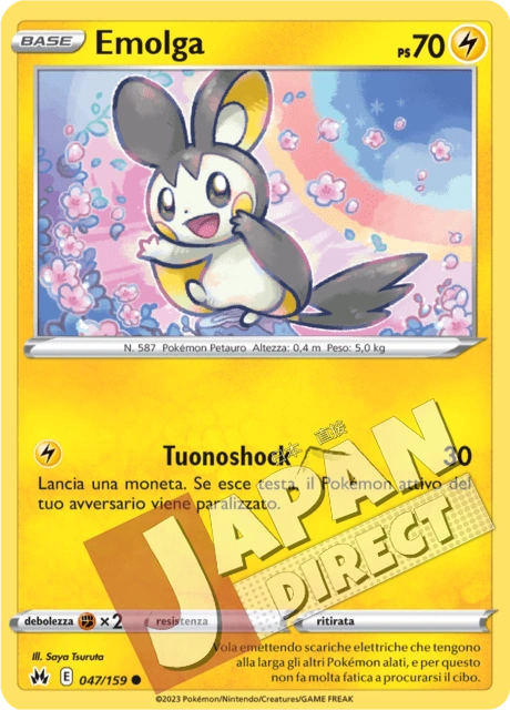 (CRZ 047/159) Emolga  Comune