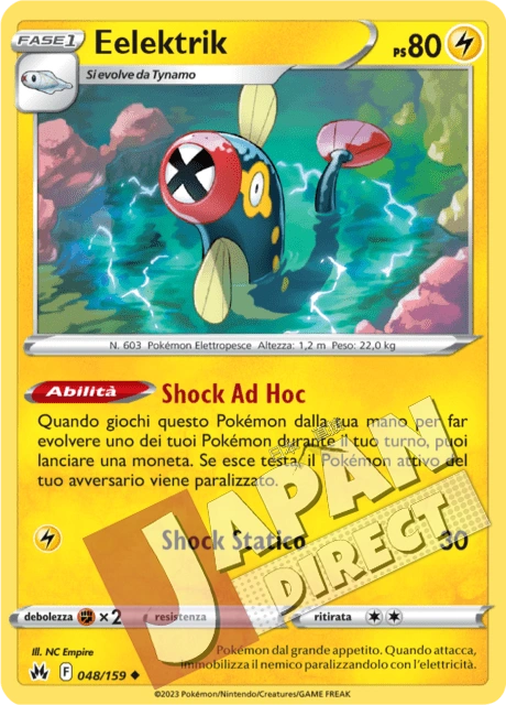 (CRZ 048/159) Eelektrik  Non Comune