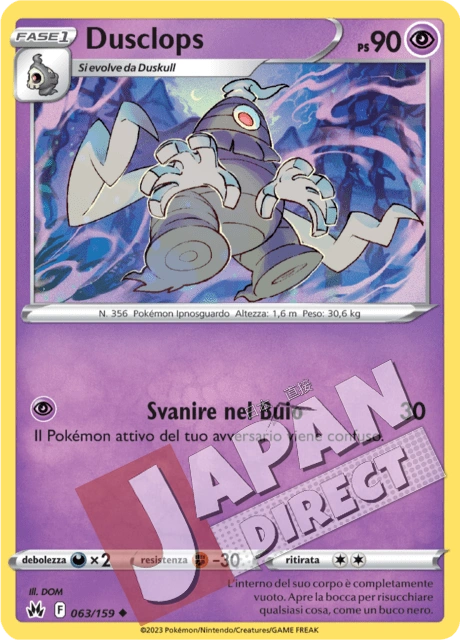 (CRZ 063/159) Dusclops  Non Comune