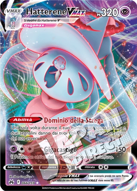 (CRZ 066/159) Hatterene VMAX  Triple Rare