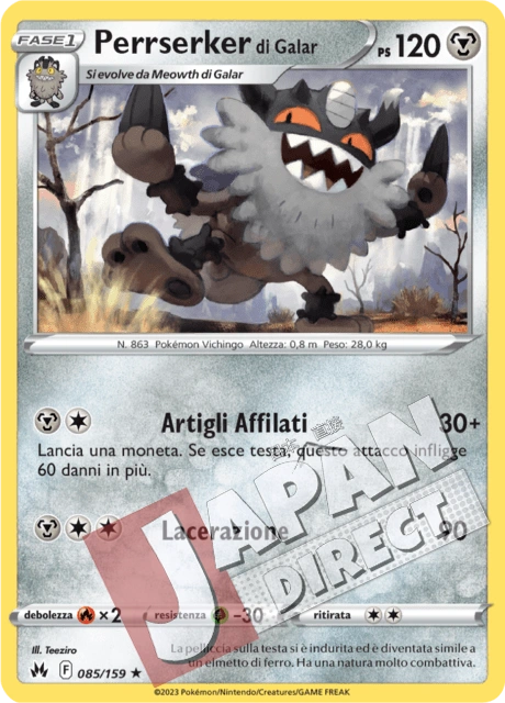 (CRZ 085/159) Perrserker di Galar  Rara