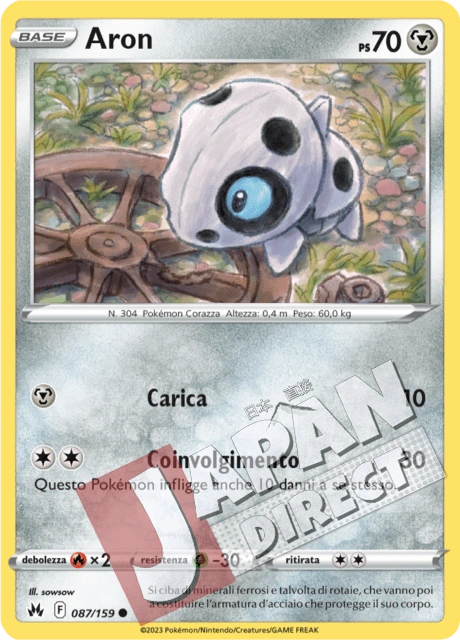 (CRZ 087/159) Aron  Comune