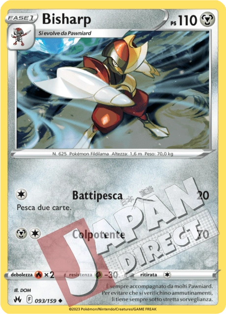 (CRZ 093/159) Bisharp  Non Comune