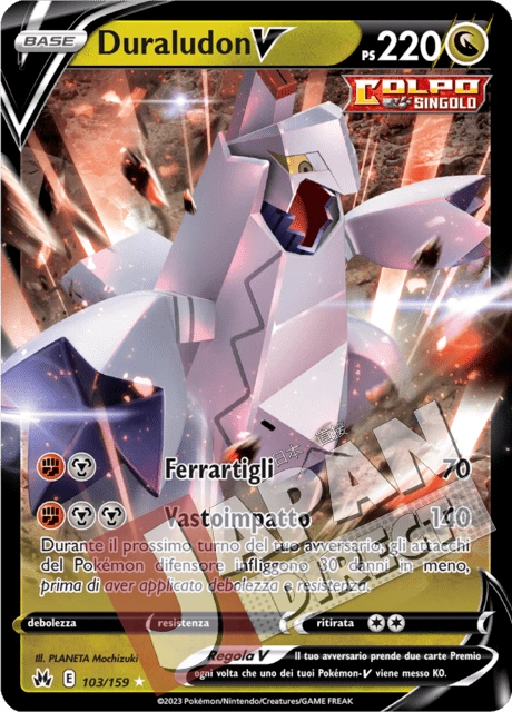(CRZ 103/159) Duraludon V  Double Rare
