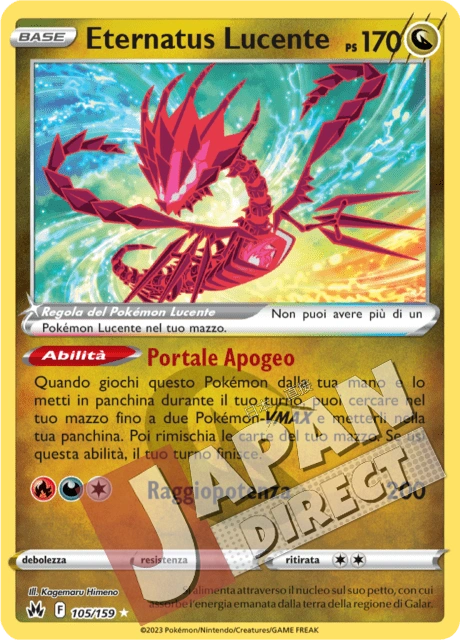 (CRZ 105/159) Eternatus Lucente  Holo