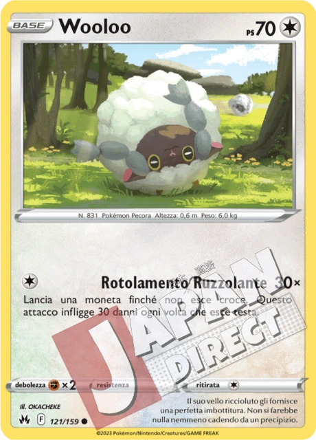 (CRZ 121/159) Wooloo  Comune