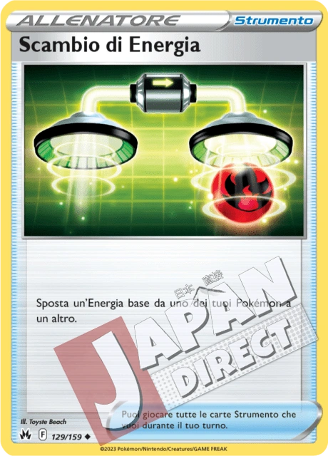 (CRZ 129/159) Scambio di Energia  Non Comune