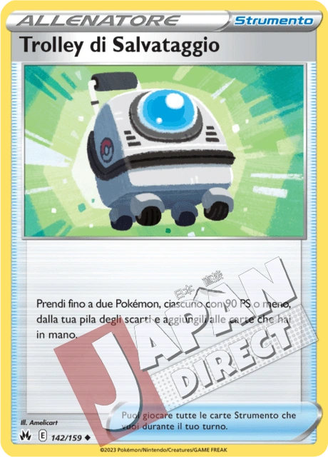 (CRZ 142/159) Trolley di Salvataggio  Non Comune