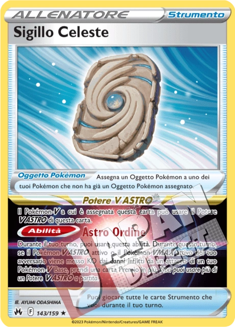 (CRZ 143/159) Sigillo Celeste  Holo