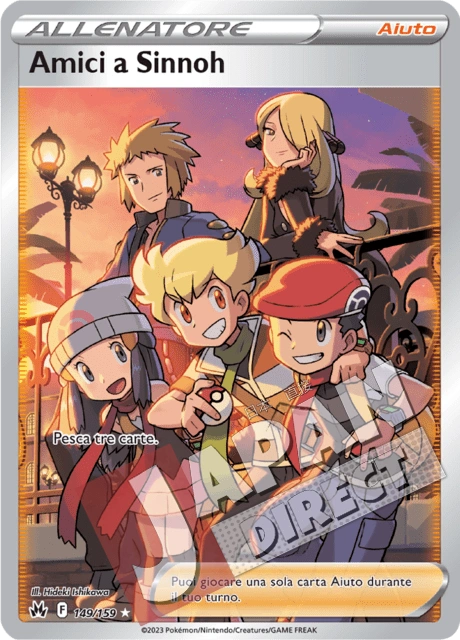(CRZ 149/159) Amici a Sinnoh  Full Art