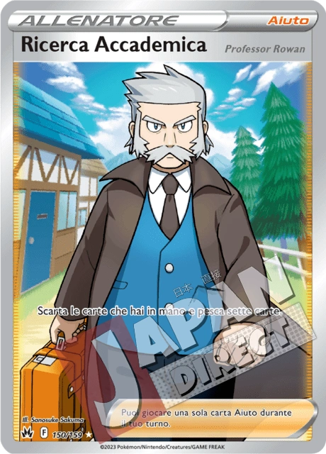 (CRZ 150/159) Ricerca Accademica  Full Art