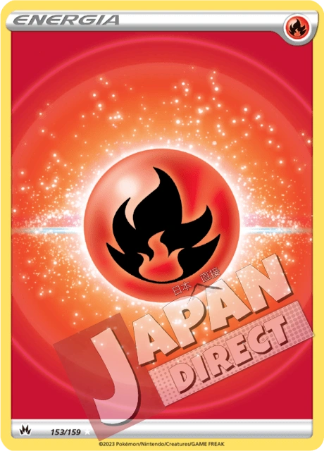 (CRZ 153/159) Energia Fuoco  Full Art