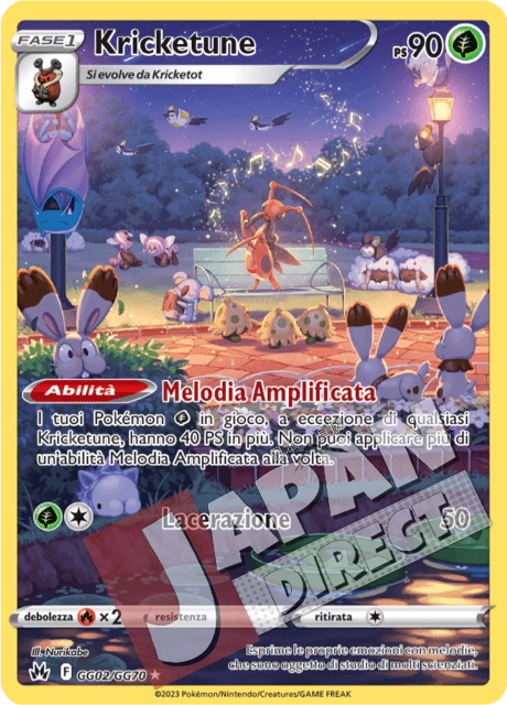 (CRZ GG02/GG70) Kricketune  Galleria di Galar