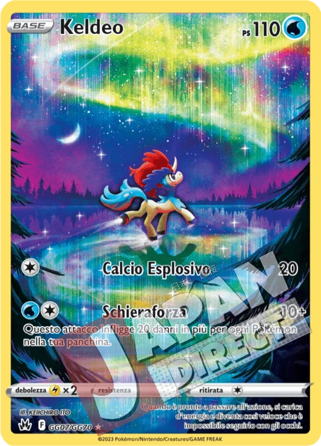 (CRZ GG07/GG70) Keldeo  Galleria di Galar