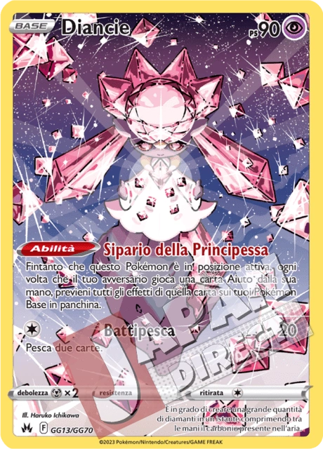 (CRZ GG13/GG70) Diancie  Galleria di Galar