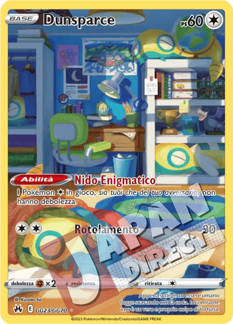 (CRZ GG23/GG70) Dunsparce  Galleria di Galar
