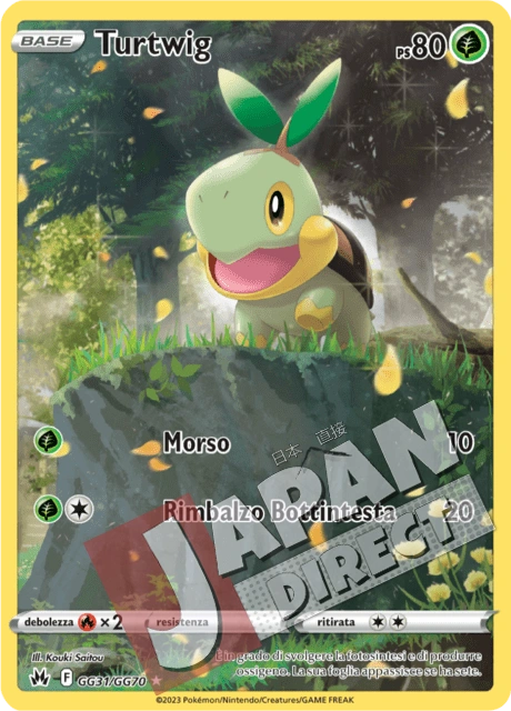 (CRZ GG31/GG70) Turtwig  Galleria di Galar