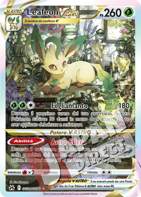 (CRZ GG35/GG70) Leafeon V ASTRO  Galleria di Galar