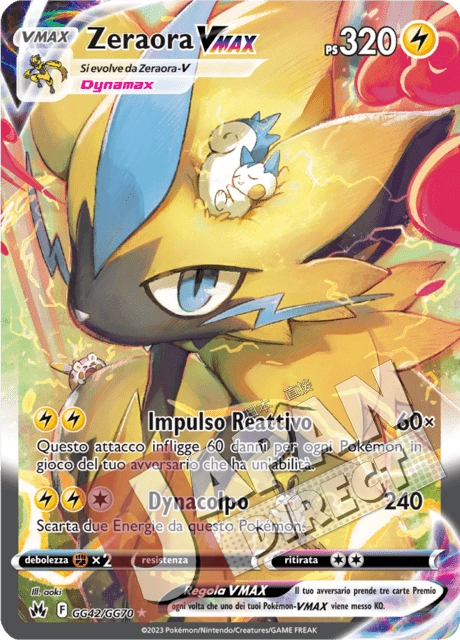 (CRZ GG42/GG70) Zeraora VMAX  Galleria di Galar