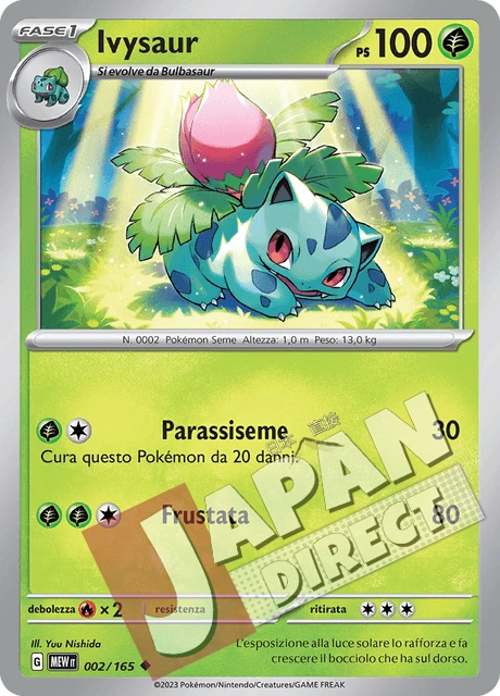 (MEW 002/165) Ivysaur  Non Comune