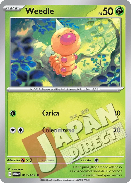 (MEW 013/165) Weedle  Comune