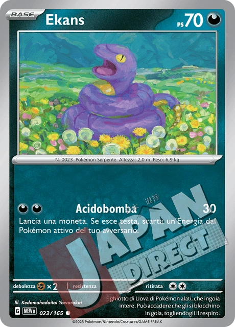 (MEW 023/165) Ekans  Comune
