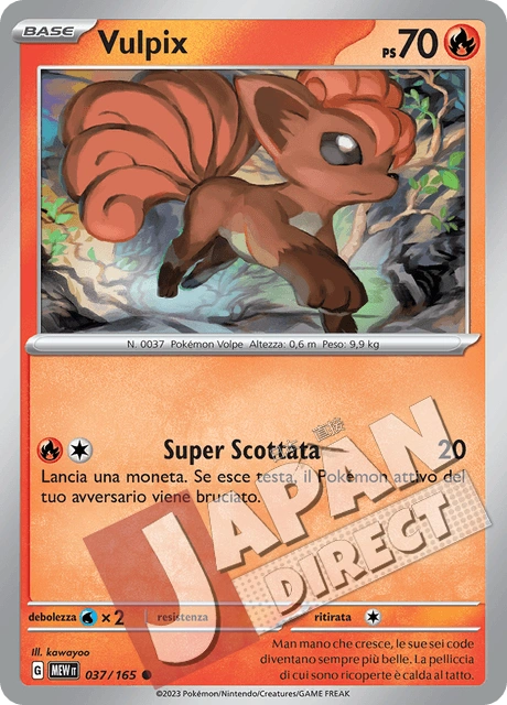 (MEW 037/165) Vulpix  Comune