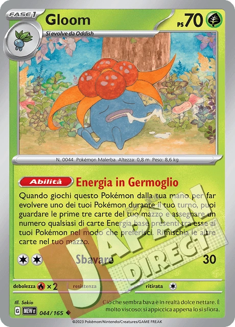 (MEW 044/165) Gloom  Non Comune