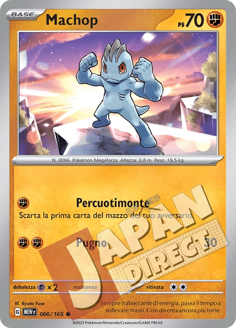 (MEW 066/165) Machop  Comune