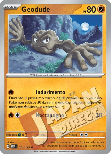(MEW 074/165) Geodude  Comune
