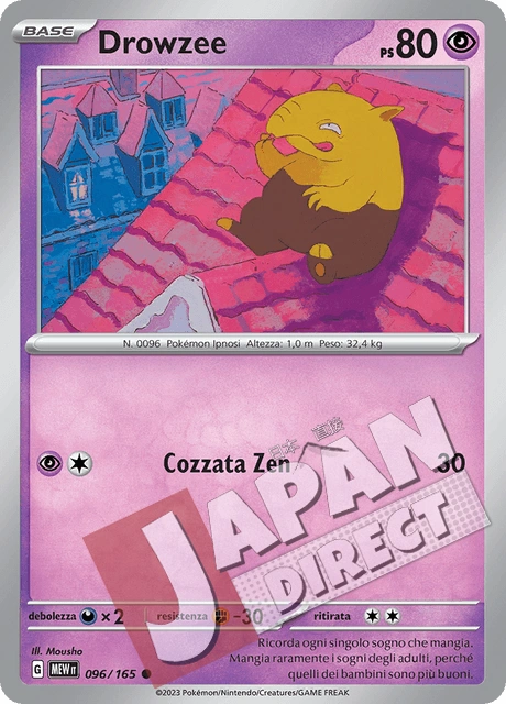 (MEW 096/165) Drowzee  Comune