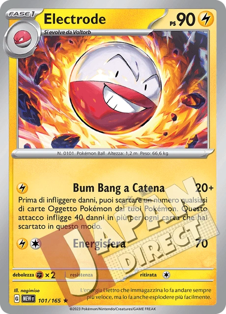 (MEW 101/165) Electrode  Rara