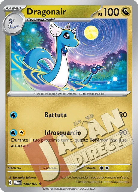 (MEW 148/165) Dragonair  Non Comune