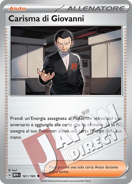 (MEW 161/165) Carisma di Giovanni  Non Comune