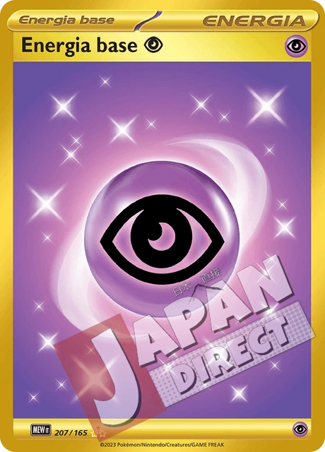 (MEW 207/165) Energia Psico  Rara Segreta