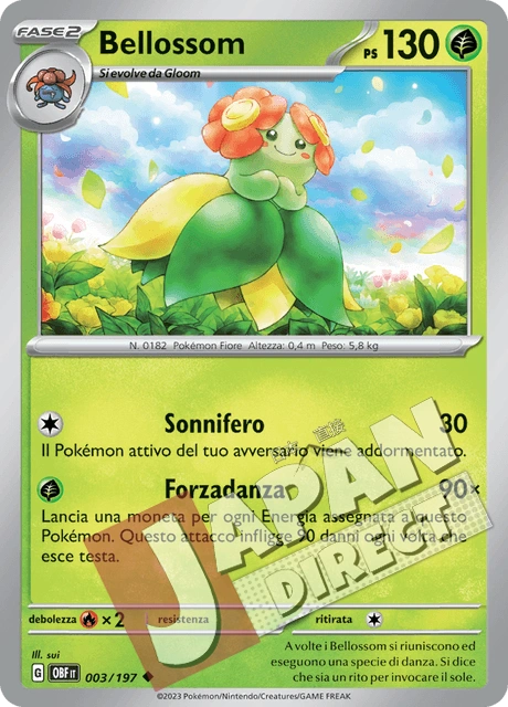 (OBF 003/197) Bellossom  Non Comune