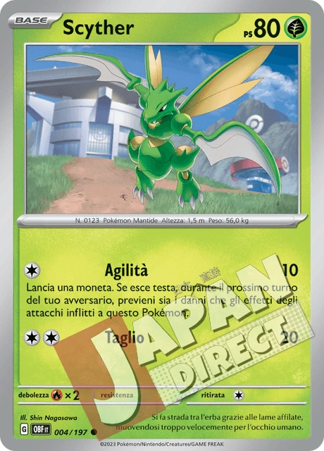 (OBF 004/197) Scyther  Comune