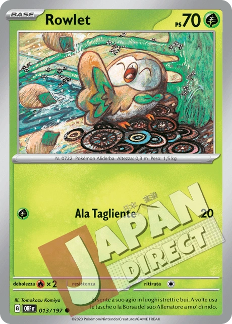 (OBF 013/197) Rowlet  Comune