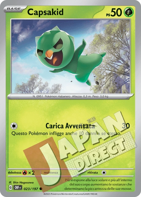 (OBF 023/197) Capsakid  Comune