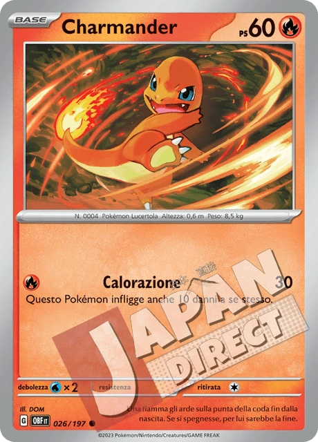 (OBF 026/197) Charmander  Comune