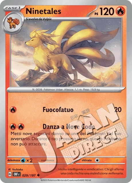 (OBF 029/197) Ninetales  Non Comune