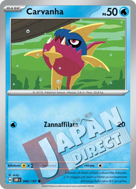 (OBF 046/197) Carvanha  Comune