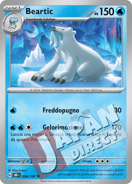 (OBF 054/197) Beartic  Non Comune