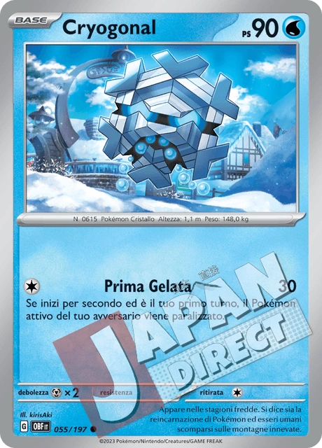 (OBF 055/197) Cryogonal  Comune