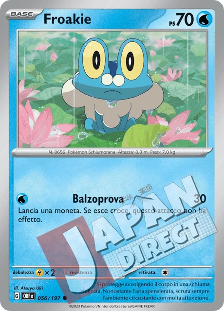 (OBF 056/197) Froakie  Comune