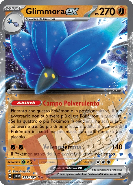 (OBF 123/197) Glimmora-ex  Double Rare